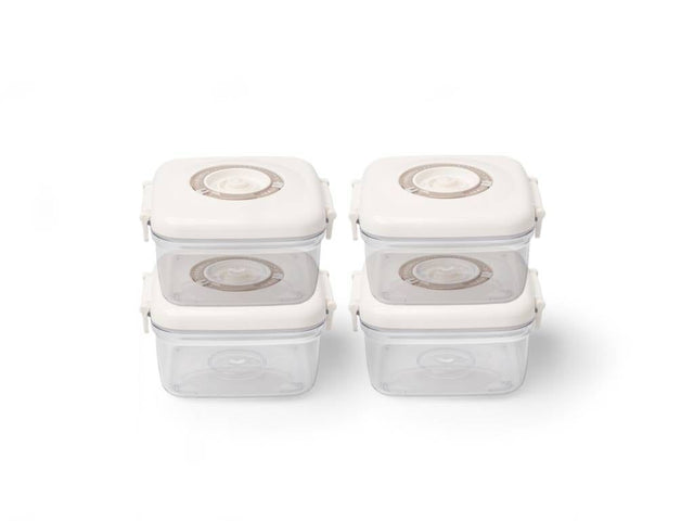 VAKUUM-AUFBEWAHRUNGSBEHÄLTER 1400 ML SET - 4-STÜCK - 1