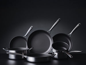 ZERO – NATURAL NON-STICK FRYING PAN SET – 3PCS - 7