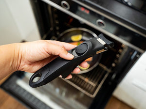 BRATPFANNE MIT ABNEHMBAREM GRIFF 3 STÜCK SET - 8