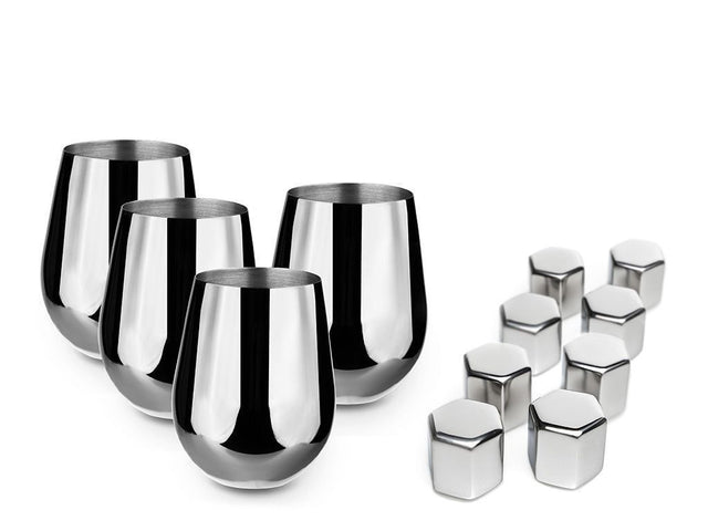 TRINKBEHÄLTER SET - EDELSTAHL TASSE - 1