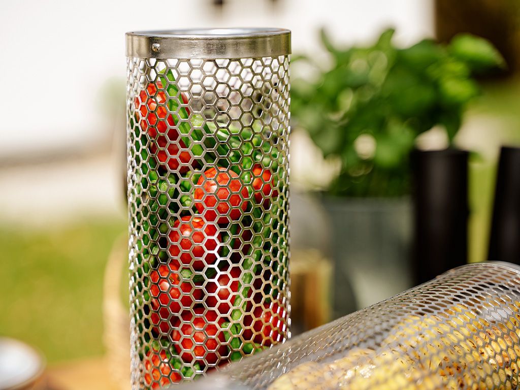 MITTLERER GRILLKORB ZYLINDER – 4 STÜCK - 7