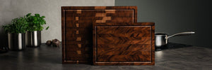 WALNUSS-SCHNEIDEBRETT – PREMIUM SET - 9