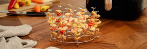 HEISSLUFTFRITTEUSE SPIESSSTAND - 8L - 6