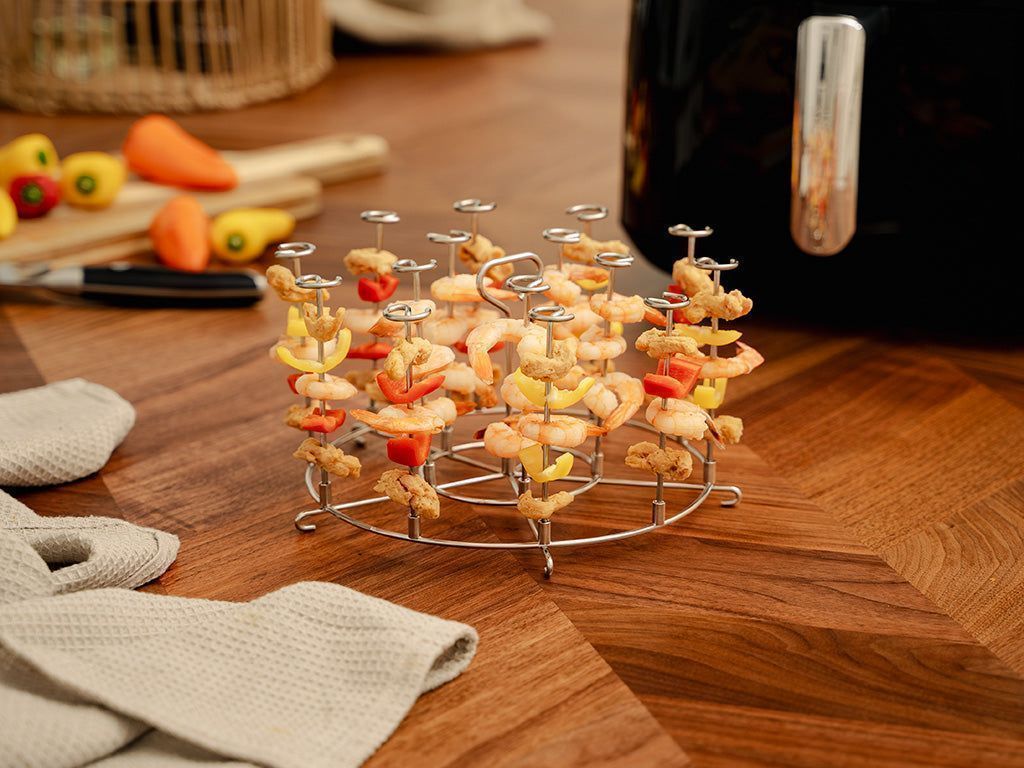 HEISSLUFTFRITTEUSE SPIESSSTAND - 8L - 2
