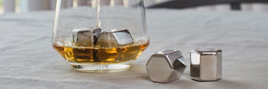 WIEDERVERWENDBAREN EDELSTAHL-EISWÜRFEL - 4-STÜCK - 9