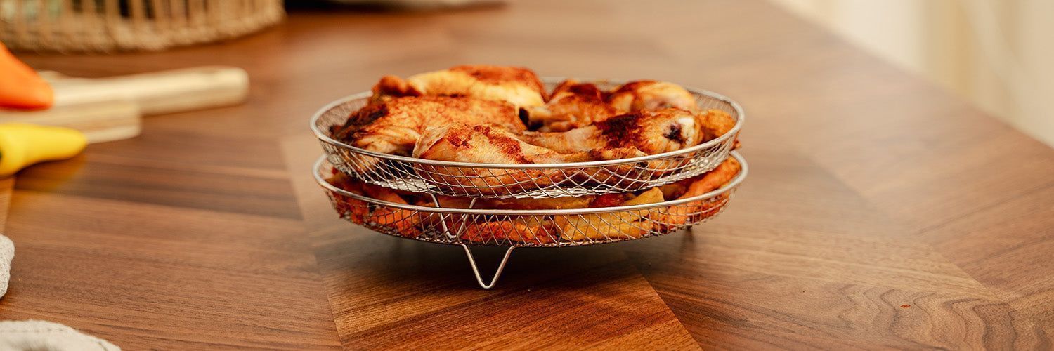 STAPELBARE AIRFRYER-RACKS 5L - 9