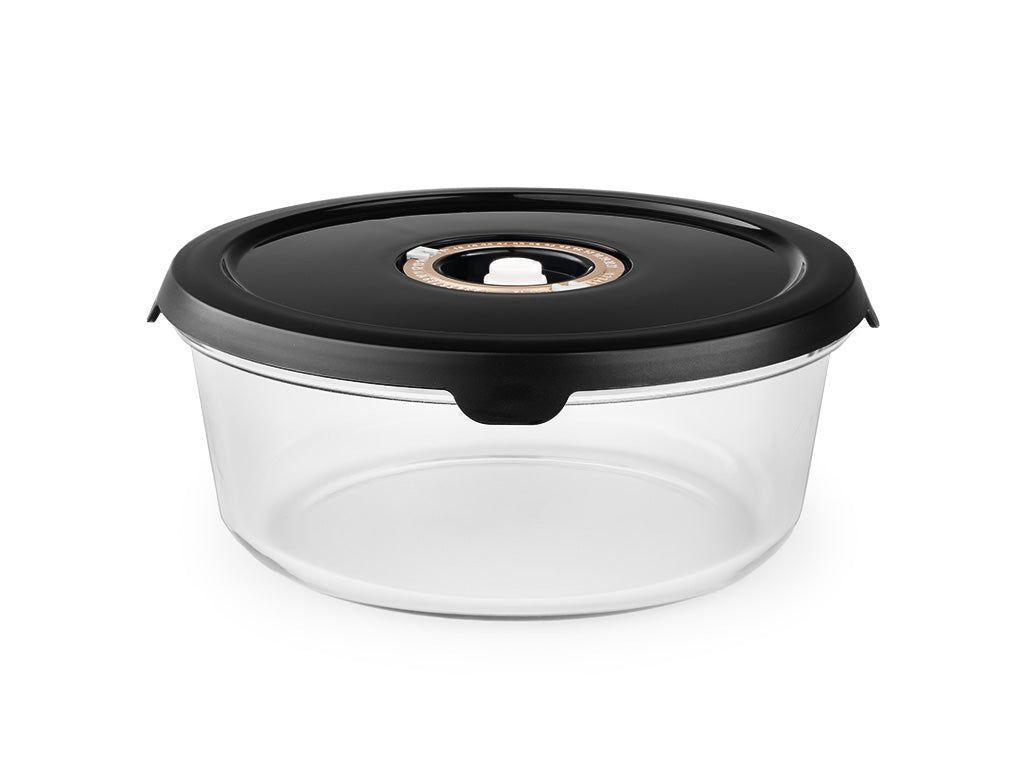 RUNDE VAKUUMGLASBEHÄLTER – 1400ML - 1