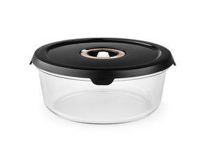 RUNDE VAKUUMGLASBEHÄLTER – 1400ML - 1